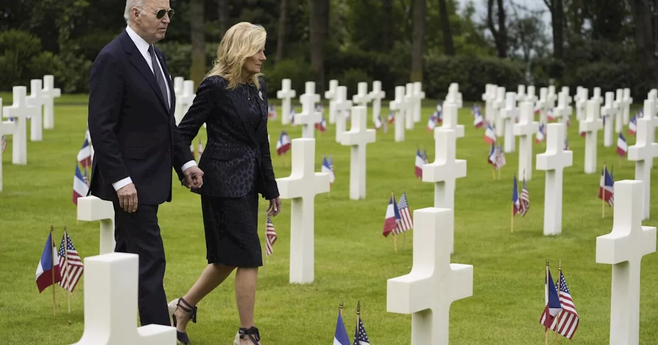 Like Reagan before him, Biden looks to capture magic of Pointe du Hoc story