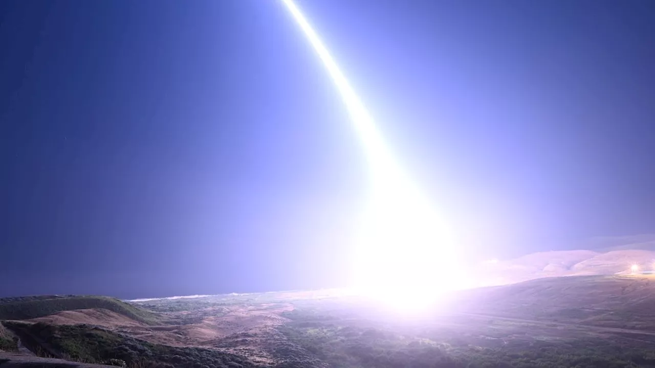 US military test launches 2 unarmed intercontinental ballistic missiles in 2 days