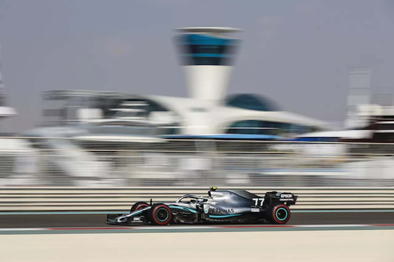 Abu Dhabi-Test: 11 Pirelli-Mischungen, Bottas vorne