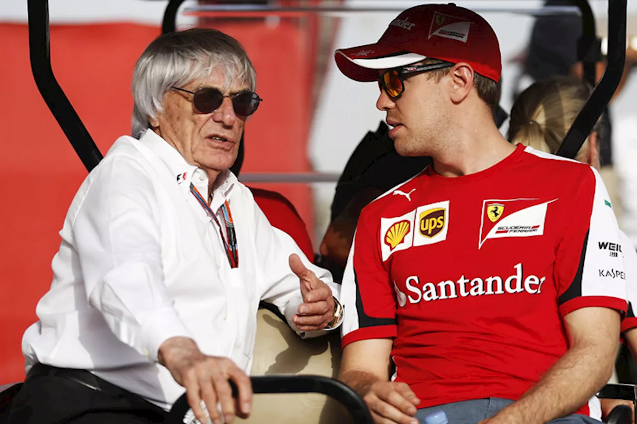 Bernie Ecclestone: «Vettel im Ferrari als Champion»