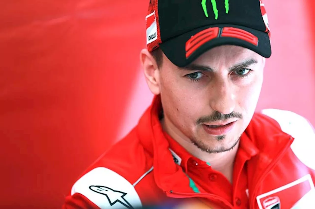 Jorge Lorenzo: «Ducati-Abschied macht mich traurig»