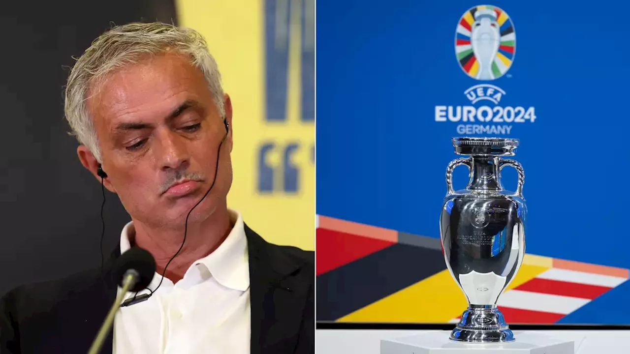 Jose Mourinho picks his four favourites to win Euro 2024 as major teams snubbed