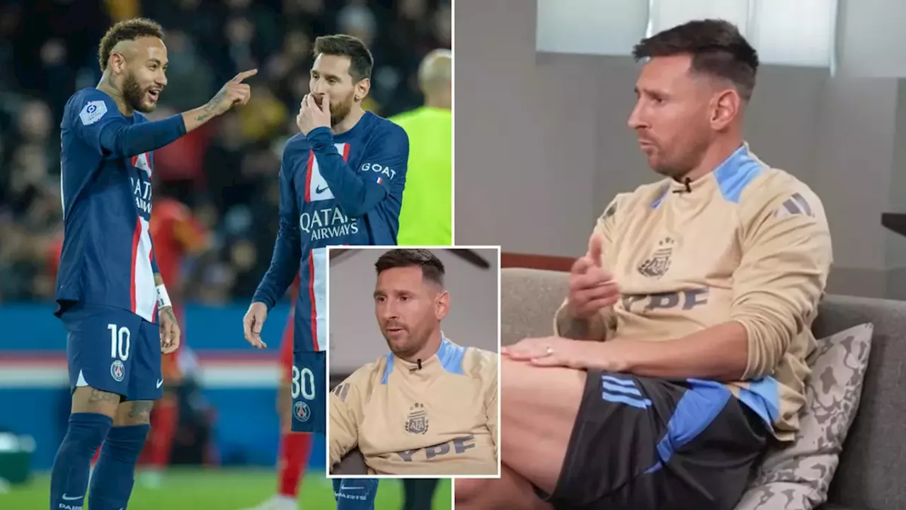 Lionel Messi makes his feelings clear on Neymar joining him at Inter Miami with brutally honest comment