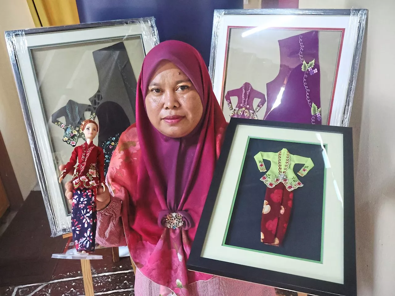 Stitching threads of love for Nyonya embroidery