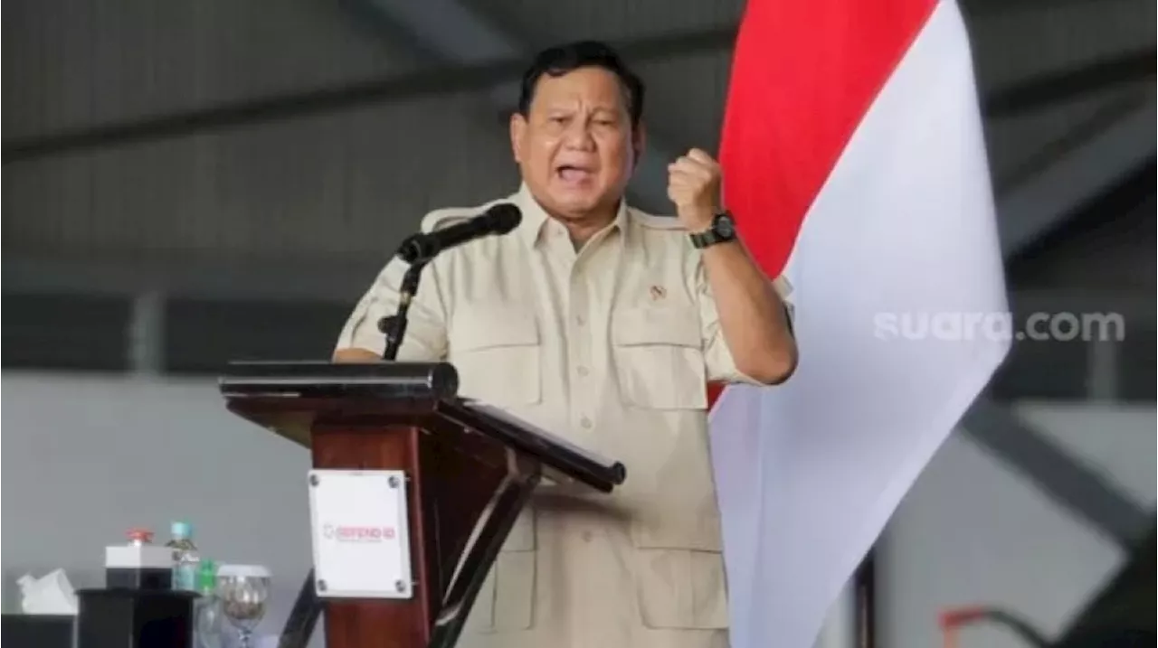 Soal Kans Usung Sudaryono untuk Pilgub Jateng 2024, Prabowo: Nanti Ada Waktunya