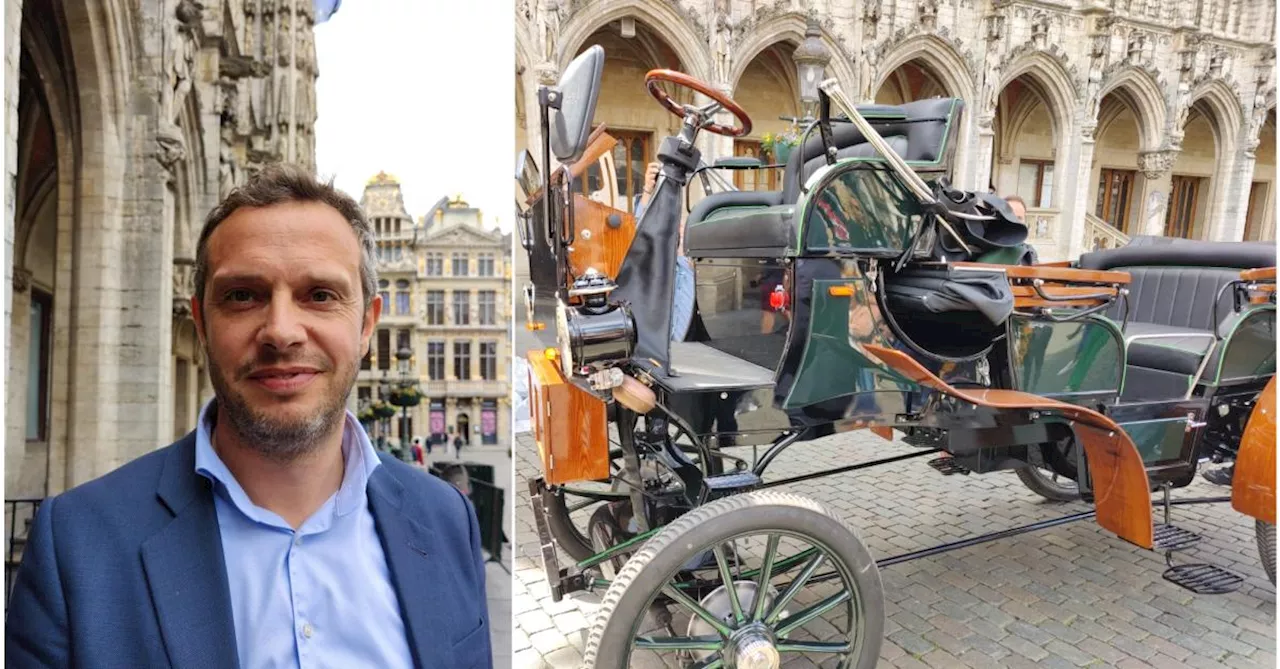 Des calèches électriques font leur apparition dans le centre de Bruxelles : « Cela permet de découvrir la