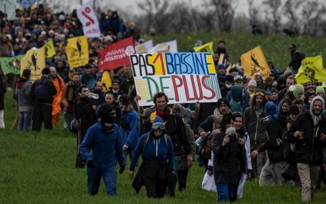 Mégabassines : 10 000 opposants attendus dans les Deux-Sèvres juste avant les Jeux olympiques