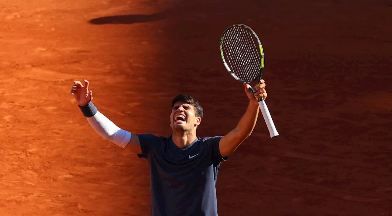 Roland-Garros : la libération de Carlos Alcaraz, vainqueur de Jannik Sinner