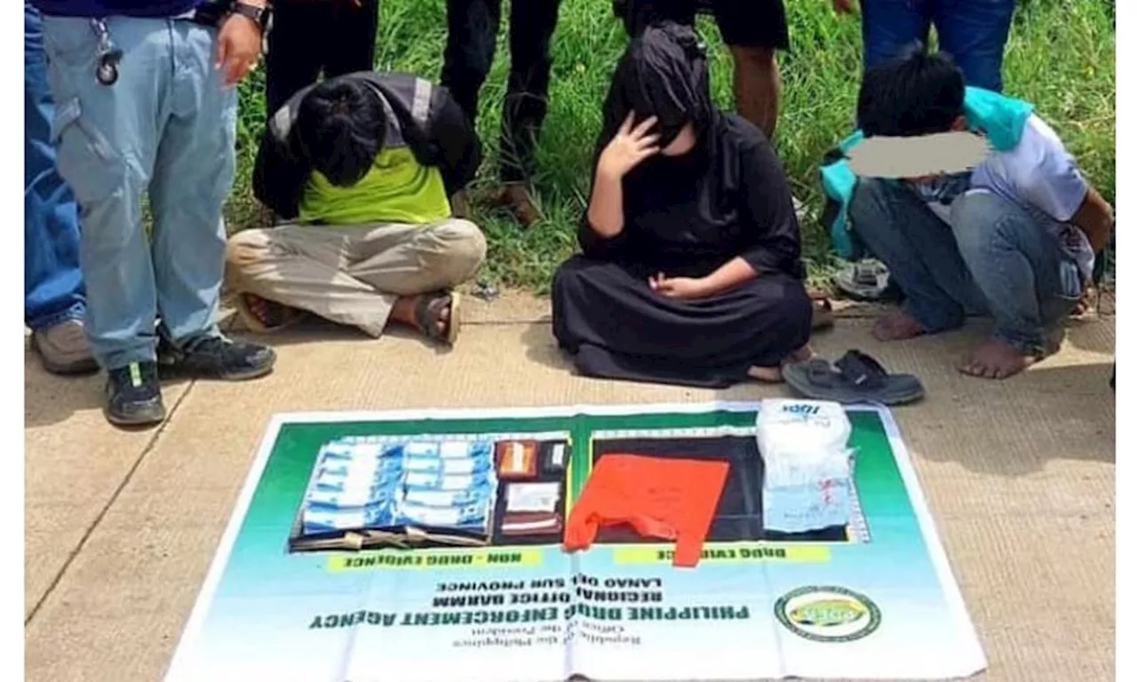 3 HVTs arrested, P6.8-M shabu seized