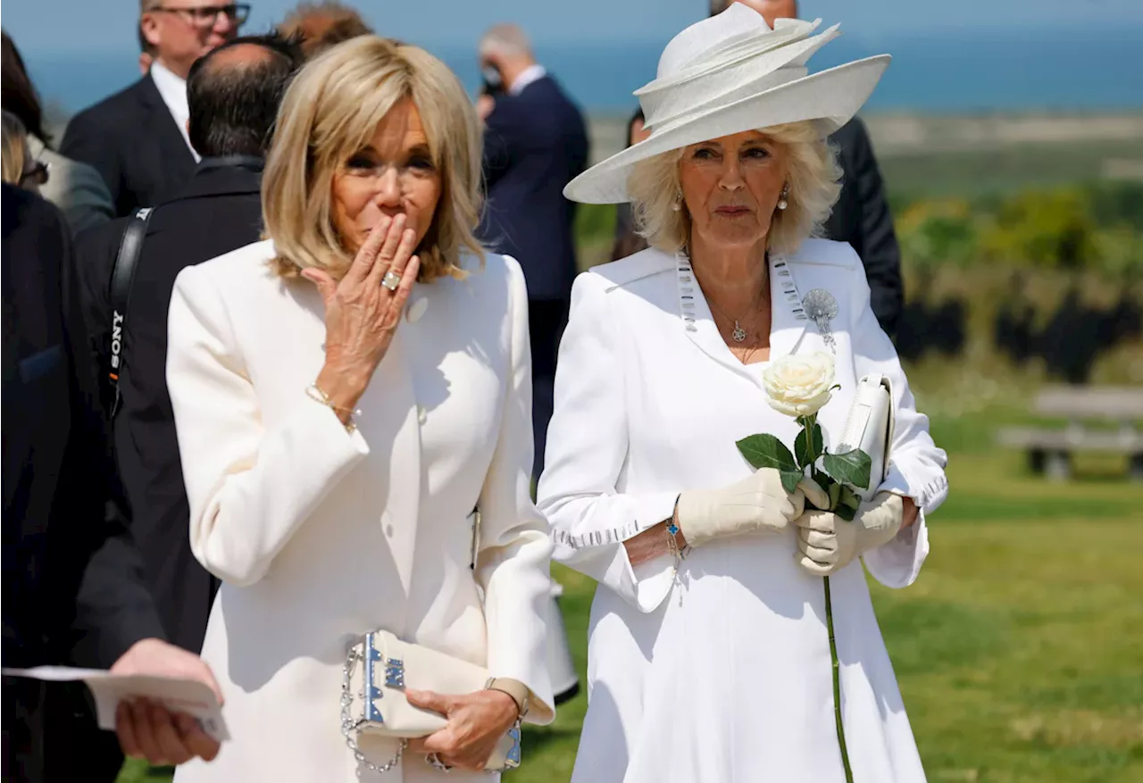 Promis: Fauxpas bei Treffen von Brigitte Macron und Queen Camilla