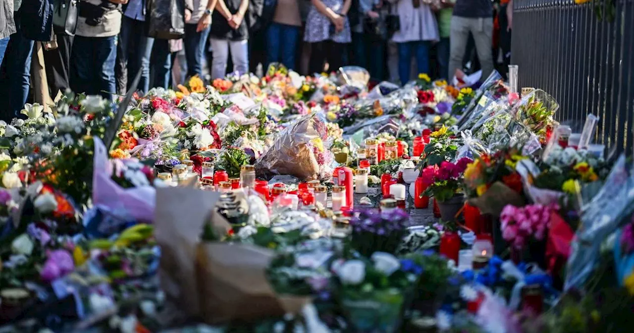 Stilles Gedenken an getöteten Polizisten in Mannheim