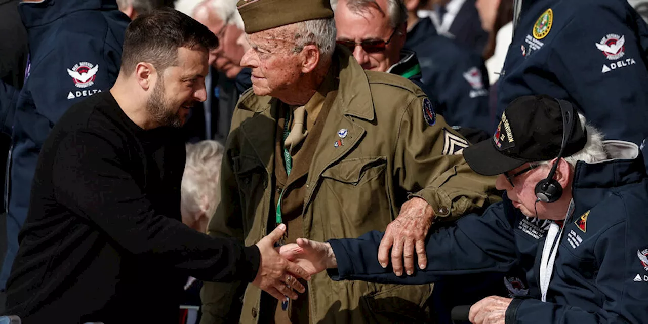 Geschichte und Wahlkampf zum D-Day: Macron will Kiew Kampfjets liefern