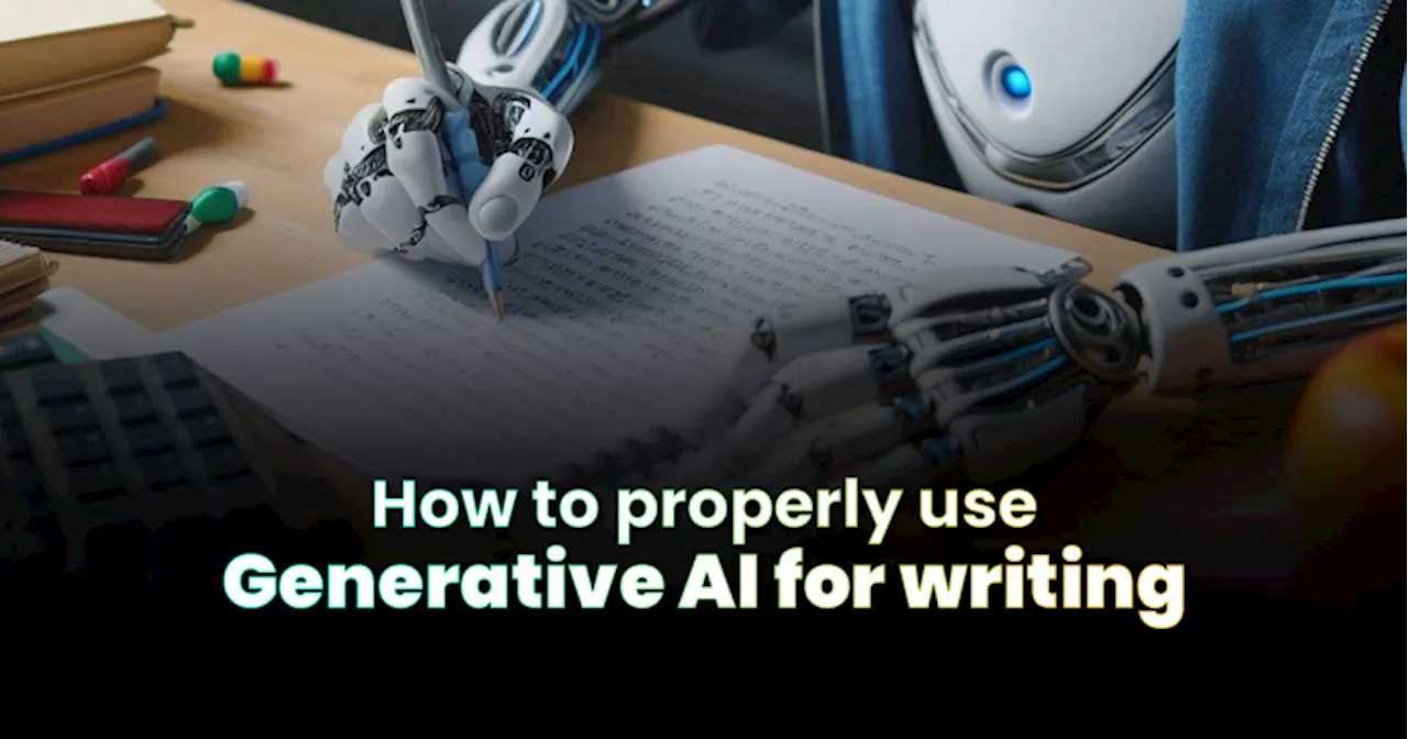 How to Properly Use Generative AI to Write Your Work/Homework