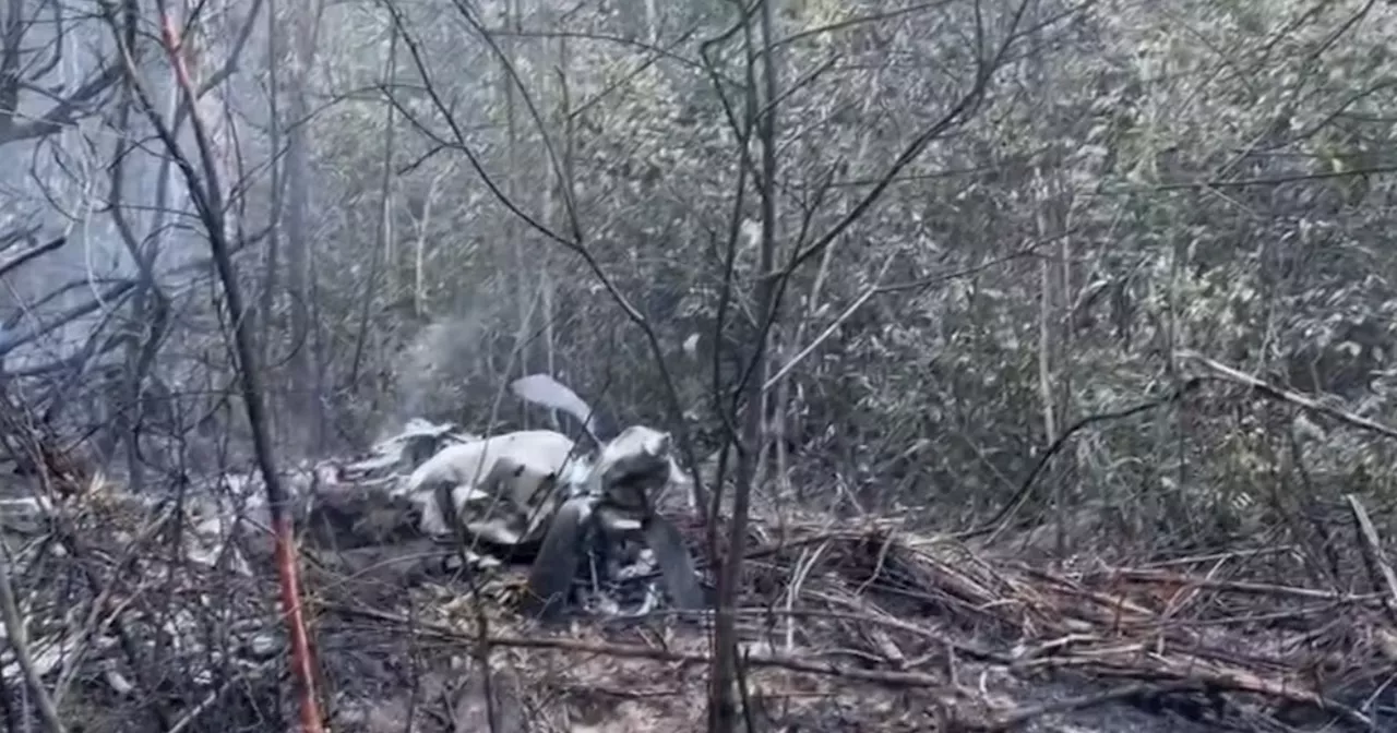 Duas pessoas morrem após avião cair em Mato Grosso