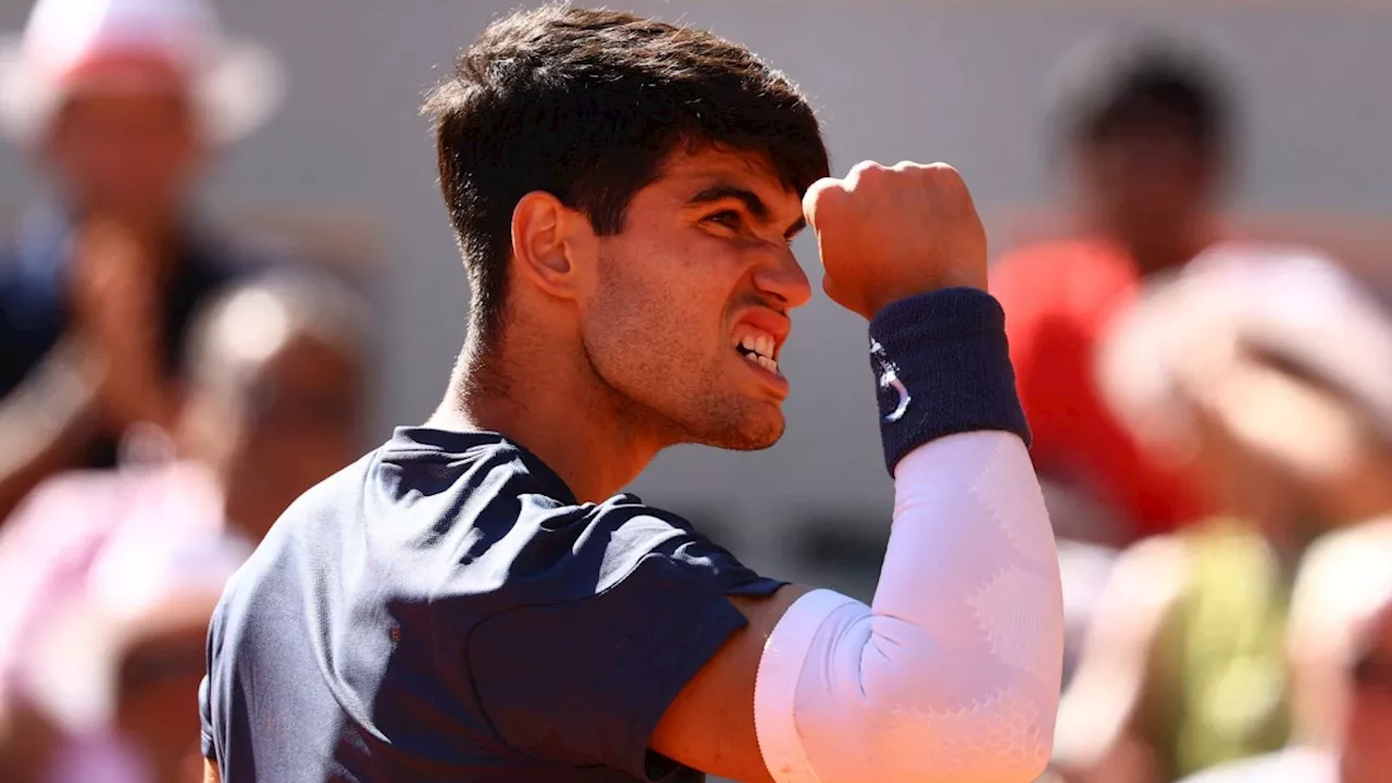 Carlos Alcaraz breaks Andre Agassi’s record to reach French Open final