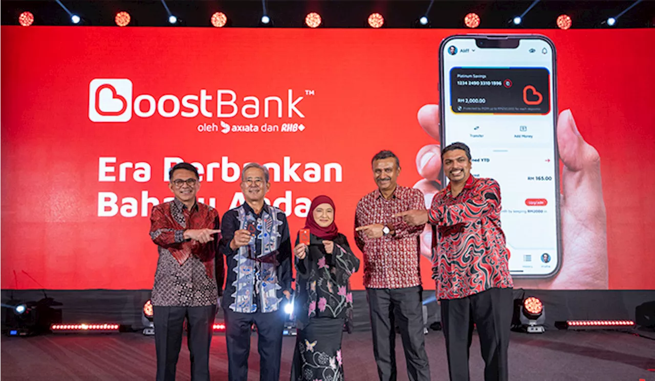 Bank Digital ‘Boost Bank’ Dilancarkan Secara Rasmi, Tawar Faedah Harian Sehingga 3.6%