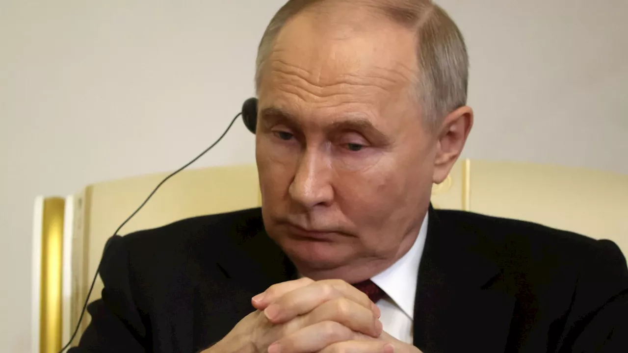 Blood-soaked Putin finally says THOUSANDS of Russian soldiers are dying in Ukraine each month in...