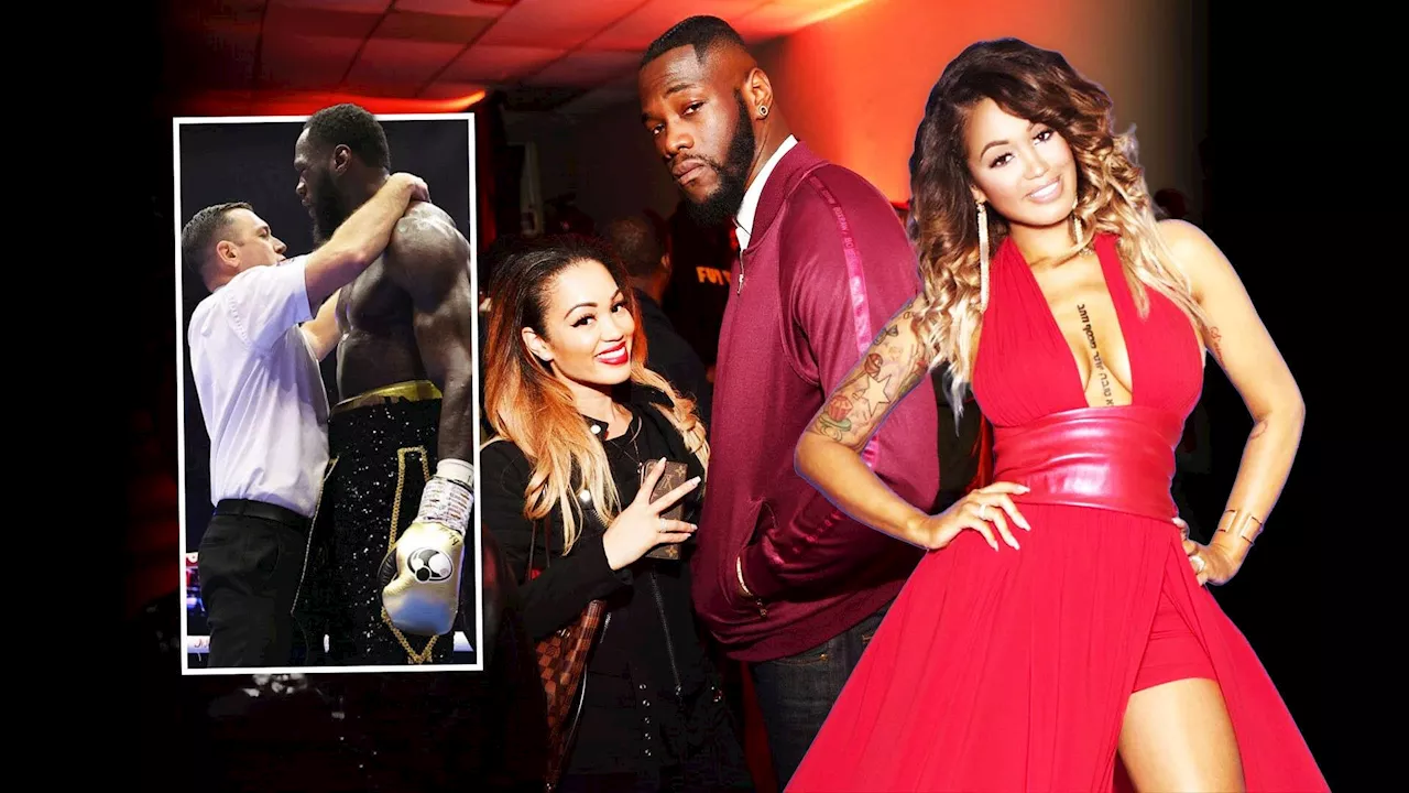 Deontay Wilder’s fiancée Telli Swift granted restraining order against boxing star amid domestic violence c...