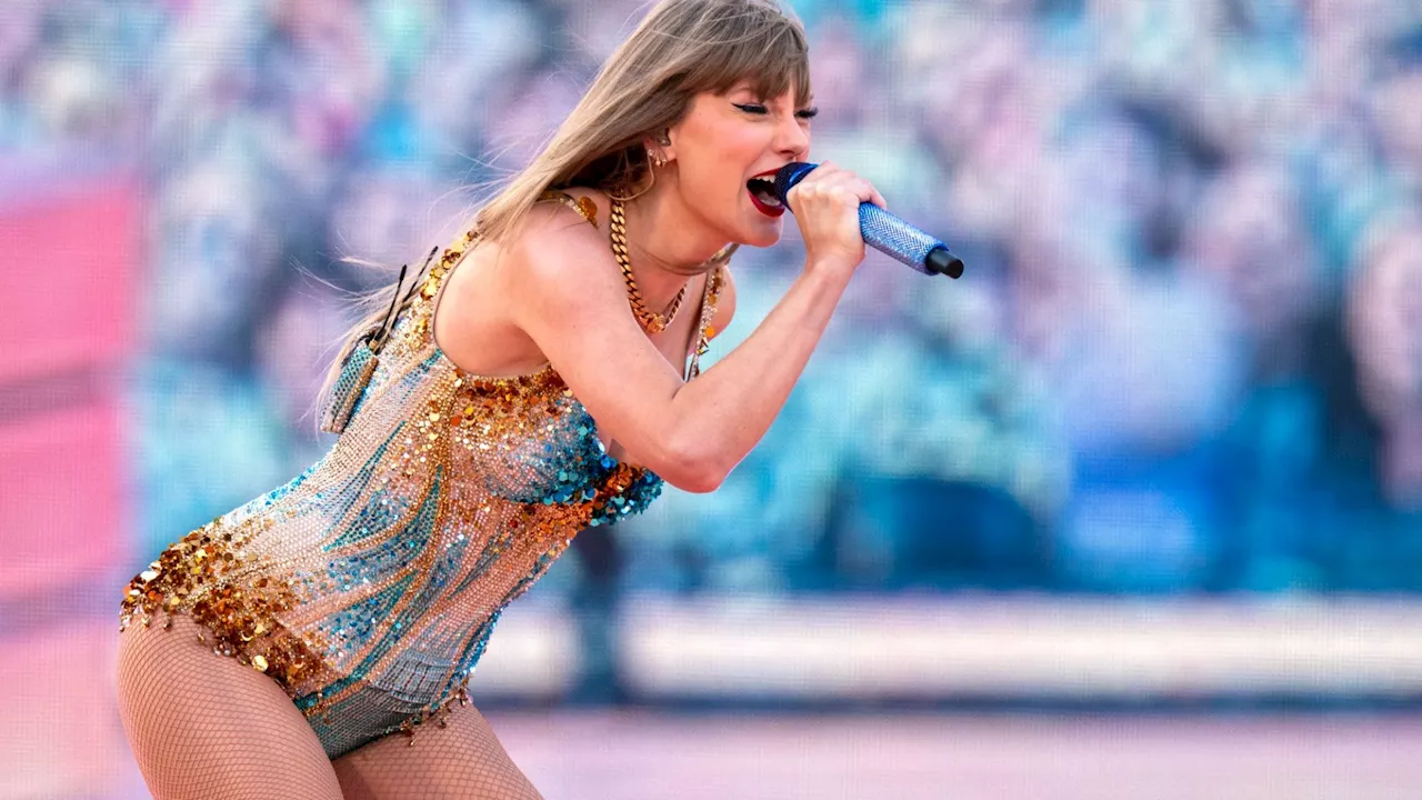 Taylor Swift Eras Tour: Pop star sends fans wild by taking to stage in glitzy bodysuit at sold-out...