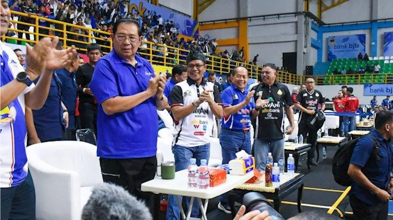 Dampingi SBY Saksikan Proliga, Sjarifuddin Hasan: Hadirnya Lavani Mengangkat Popularitas Bolavoli