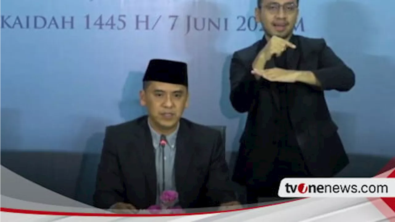 Pemerintah Umumkan Idul Adha 1445 H Jatuh pada Senin 17 Juni 2024