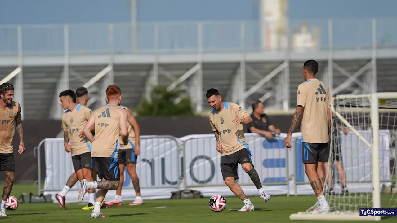 Messi y la intimidad del grupo de WhatsApp de la Selección Argentina