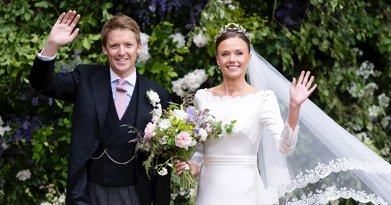 All About Olivia Henson’s Wedding Gown: Meaningful Embroidery, More