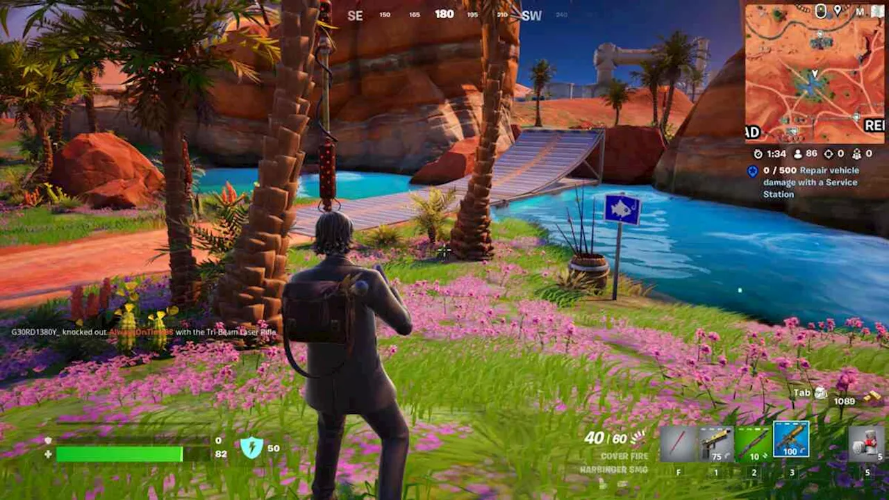 All Oasis Pools locations in Fortnite Chapter 5 Season 3