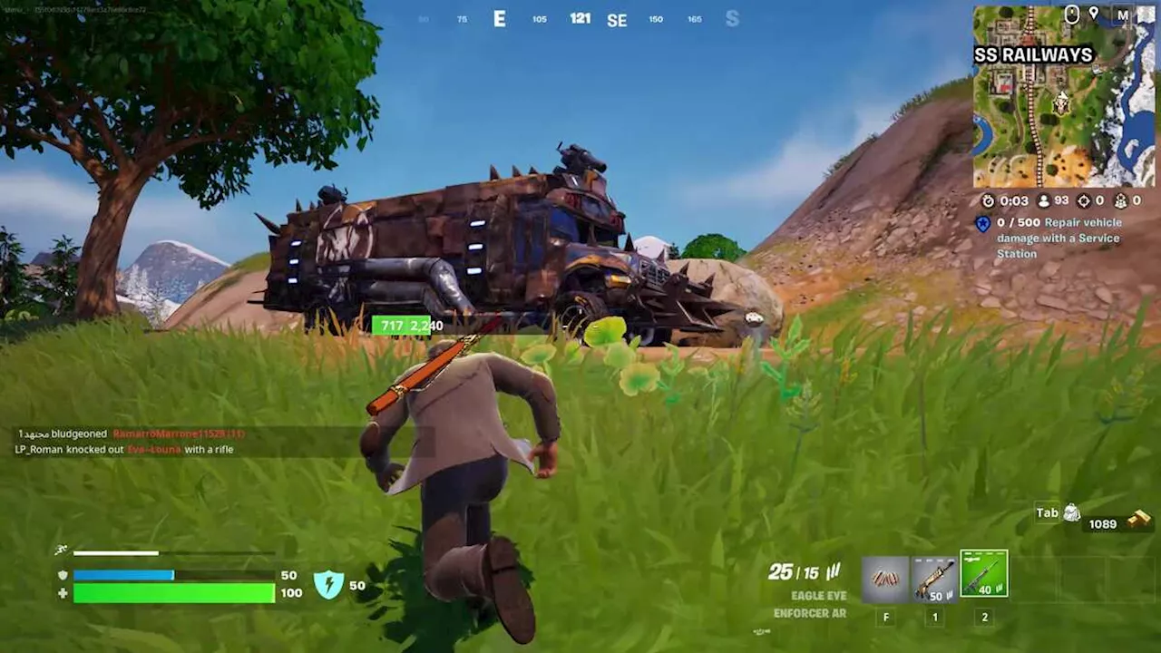 Where to find a War Bus in Fortnite Chapter 5 Season 3