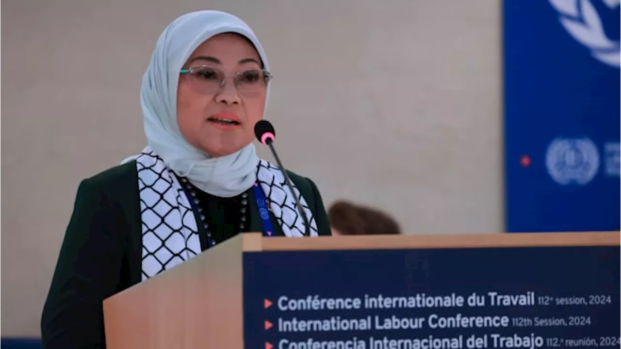 Menaker Ida Sampaikan Pentingnya Peran Internasional Atasi Tantangan Ketenagakerjaan di Palestina