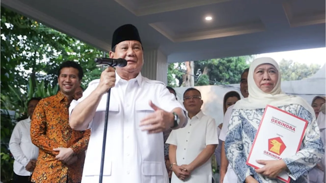 Prabowo soal Kans Usung Sudaryono di Pilkada Jateng: Kita Tunggu Waktunya