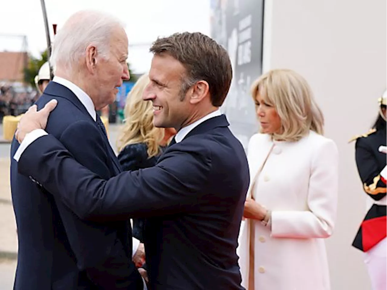 Biden als Staatsgast bei Macron in Paris