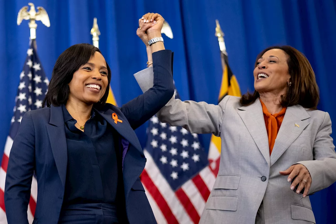 Harris and other powerful Democrats rally for must-win Md. Senate seat