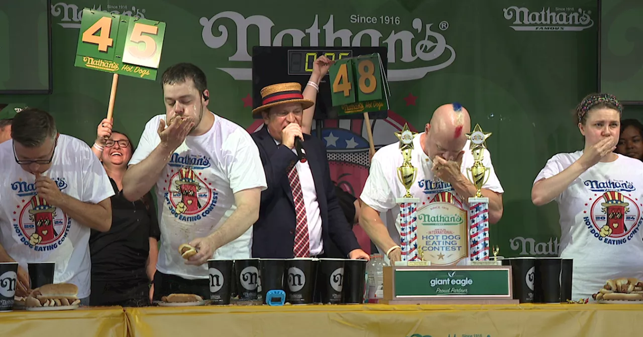 Qualifying round for Nathan's Famous Hot Dog Eating Contest takes place in NEO