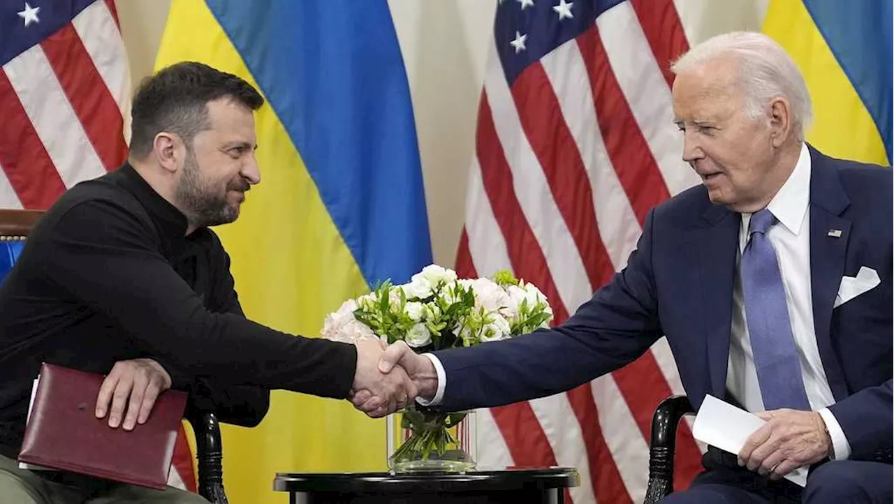 Biden apologizes to Ukraine's Zelenskyy for monthslong holdup to weapons that let Russia make gains