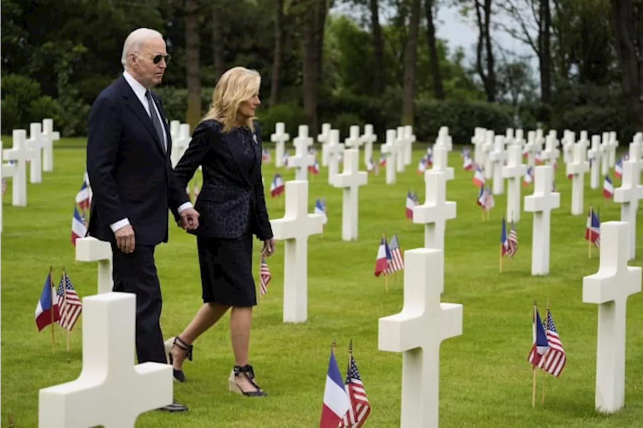 Like Reagan before him, Biden looks to capture magic of Pointe du Hoc story