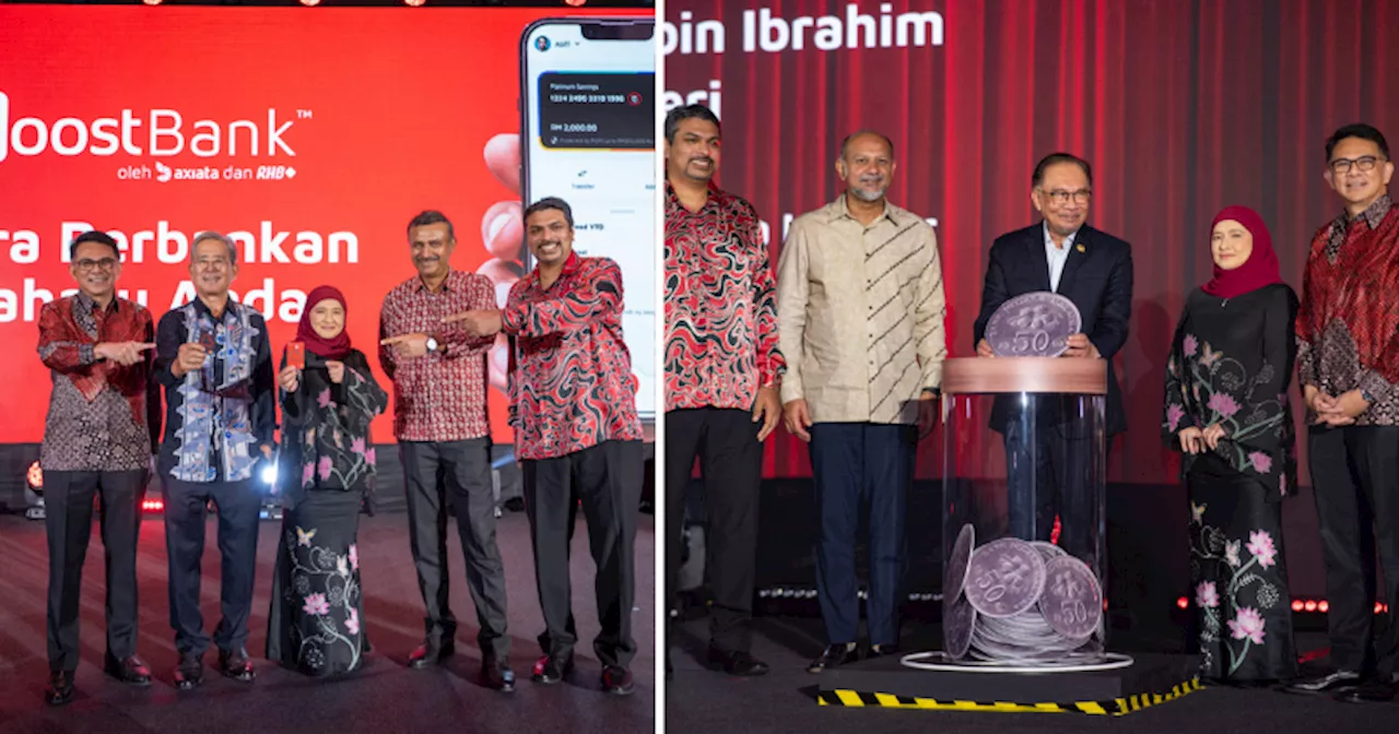 Boost Bank Officially Launches Its Pioneering Embedded Digital Bank App to Malaysians!