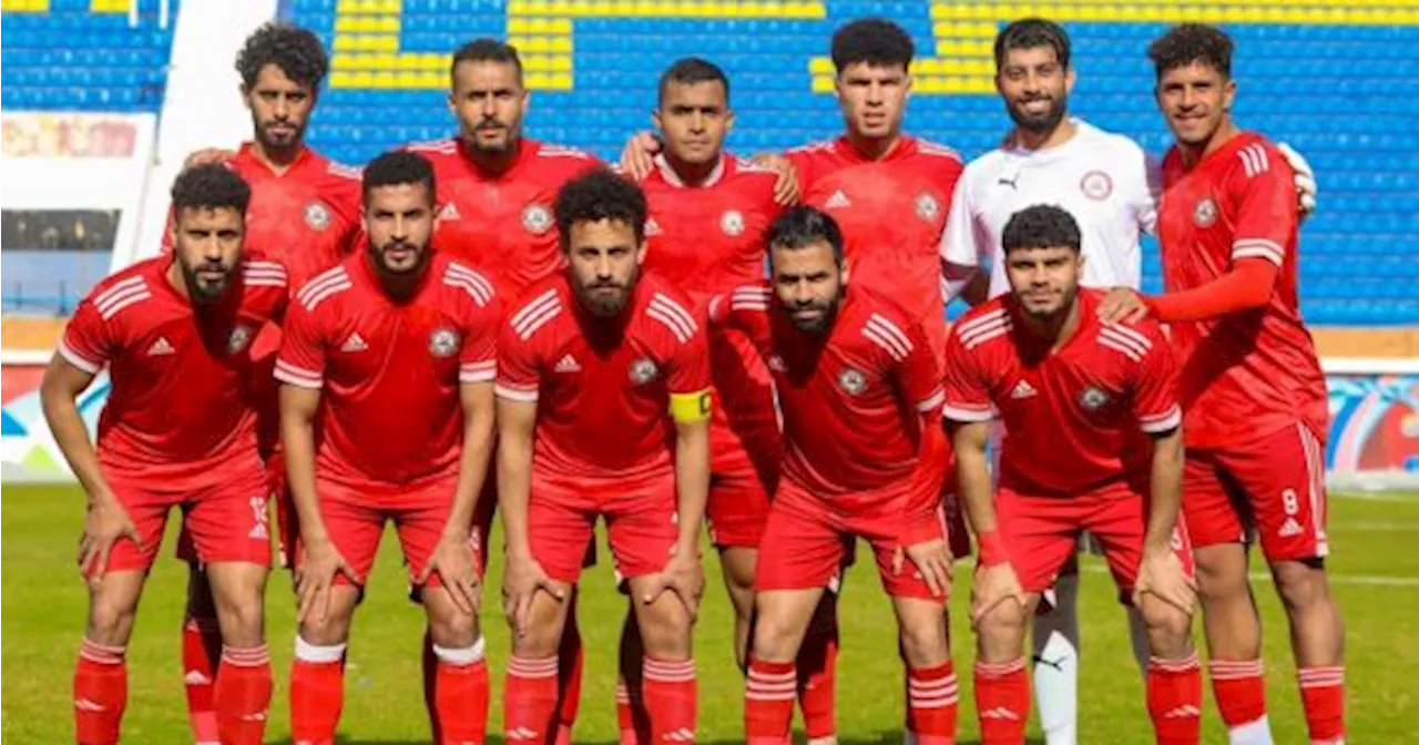 الحدود يتقدم على منتخب السويس بهدف فى الشوط الأول بدورة ترقى الممتاز