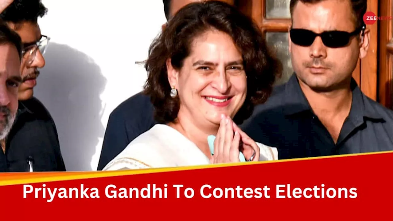 BREAKING: Priyanka Gandhi Might Contest Elections From Wayanad