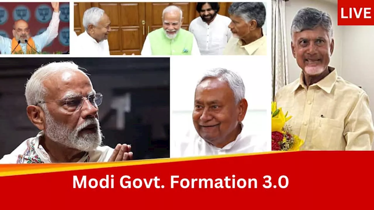 Modi 3.0 Government Formation Live: Narendra Modi Elected As Leader Of Lok Sabha BJP NDA Parliamen