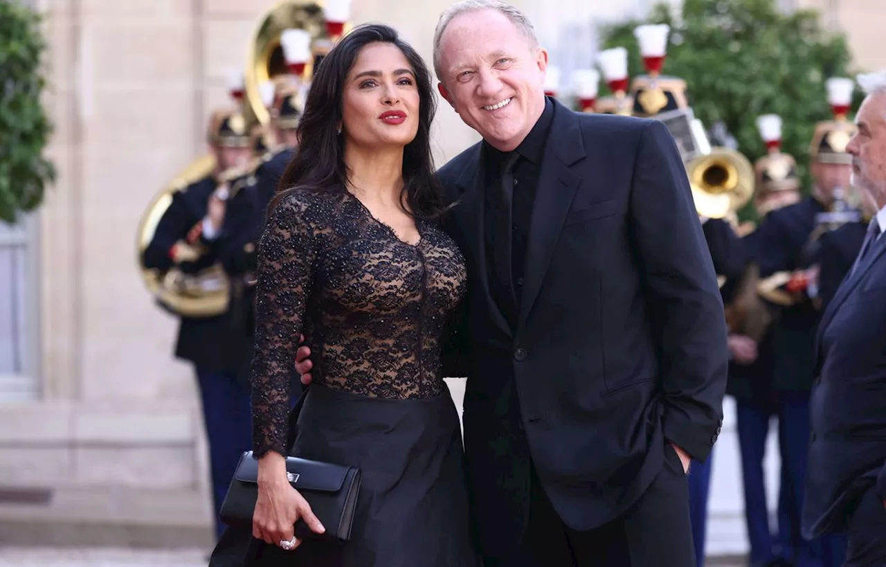 En images : Salma Hayek, Pharrell Williams… Les people au dîner d’Etat Biden-Macron à l’Elysée