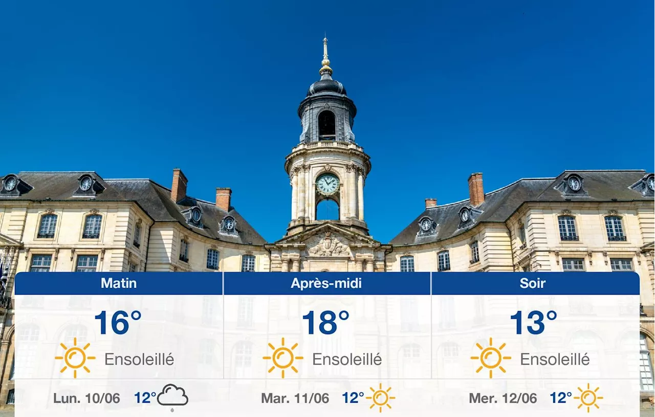 Météo Rennes: prévisions du dimanche 9 juin 2024