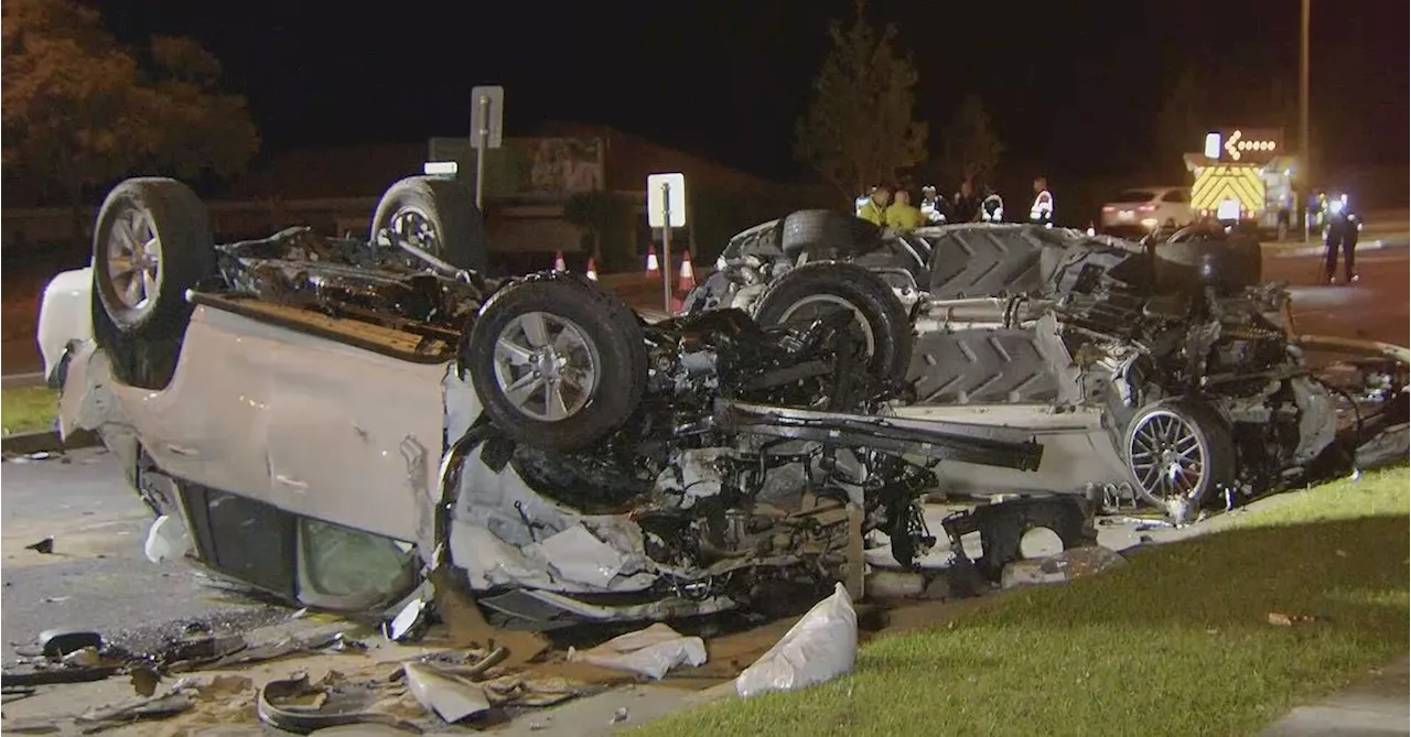 'An almighty boom': Five people seriously injured after horror crash in Brisbane