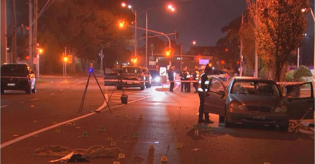 Police search for driver after Melbourne woman dies in alleged hit-run