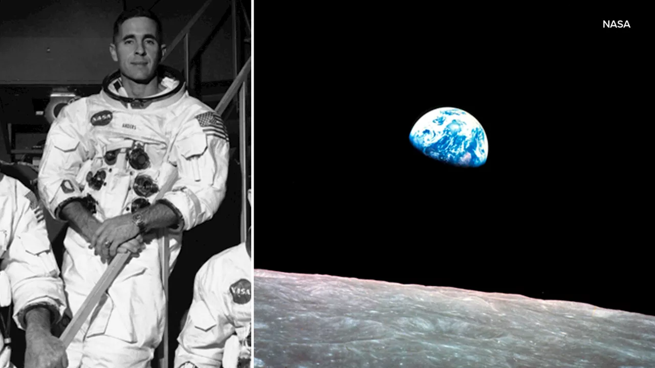 Apollo 8 astronaut William Anders, who took iconic 'Earthrise' photo, dies in Washington plane crash