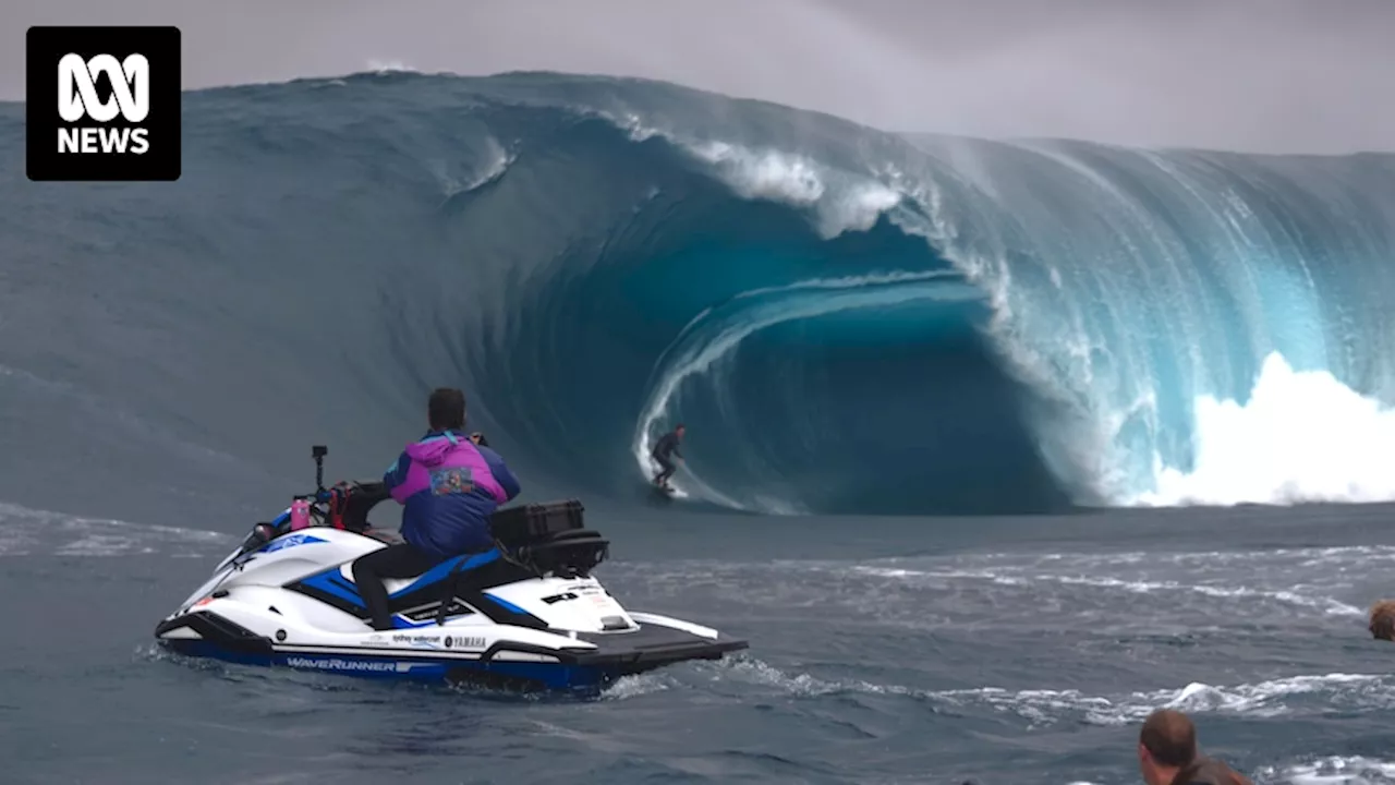 Big-wave surfers flock to The Right as winter storms spark monster swell off Western Australia