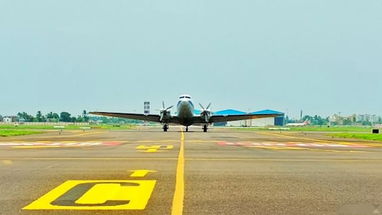 Aircraft: डीसी-3 विमान का आधुनिक संस्करण ईंधन भरवाने दिल्ली से कोलकाता पहुंचा, आज सुबह पटाया रवाना होगा