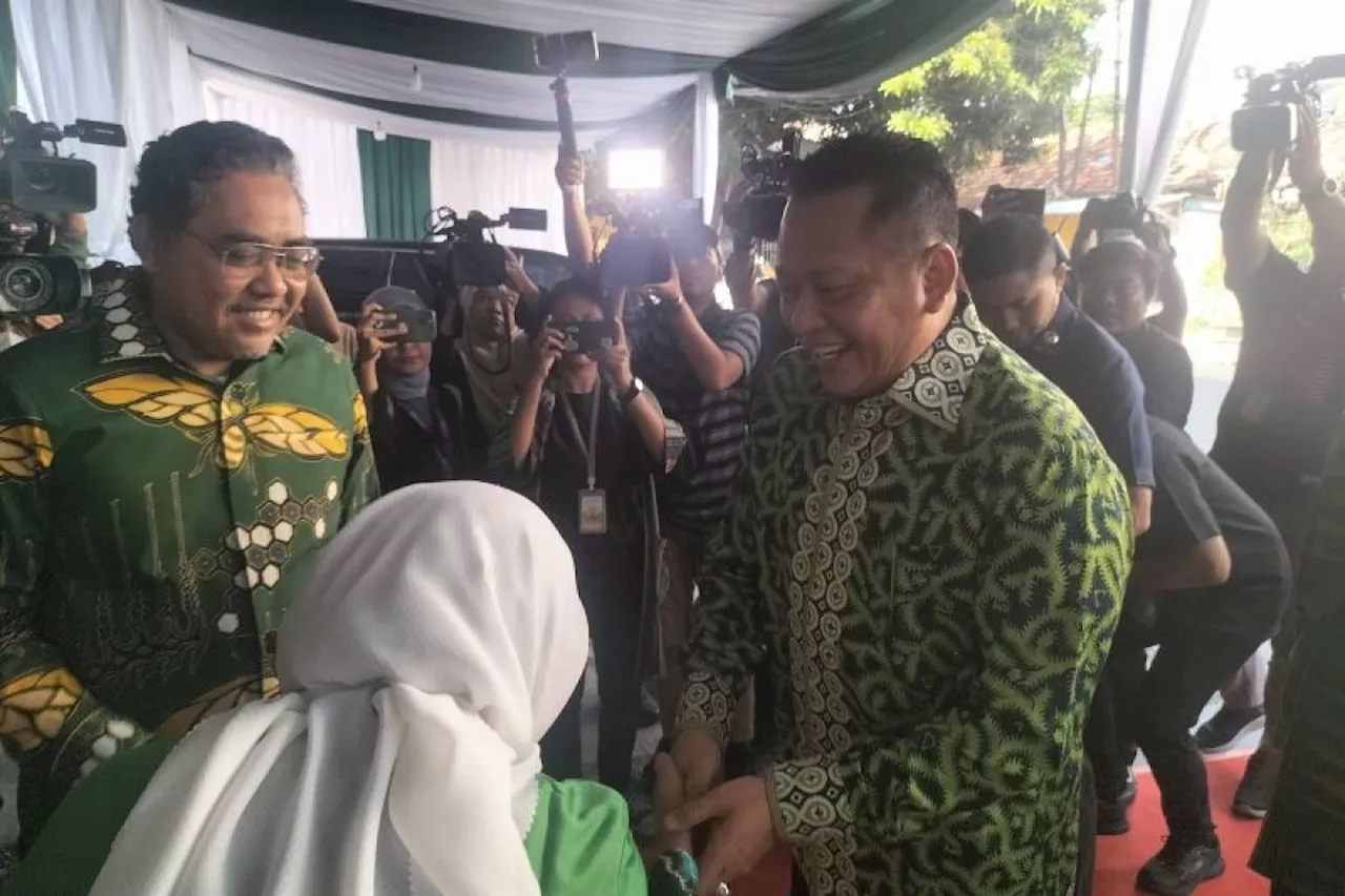 Bamsoet dan para pimpinan MPR datangi kantor DPP PKB