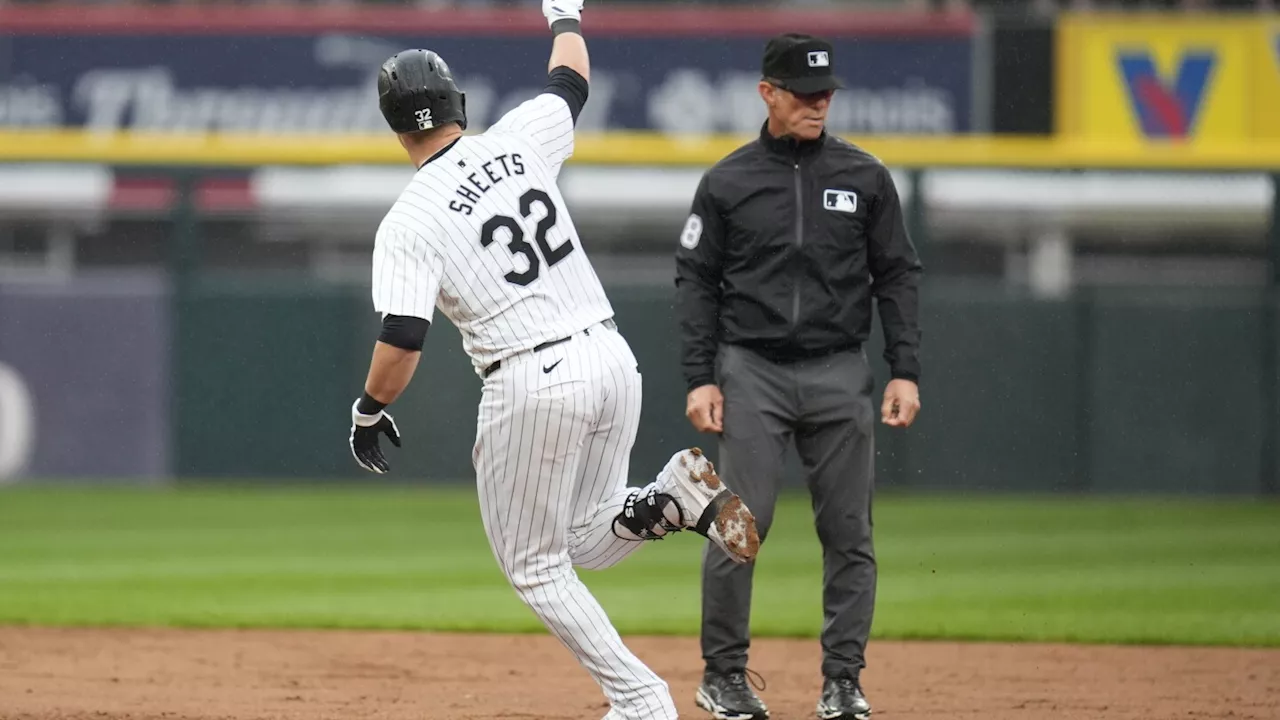 Sheets hits grand slam as the White Sox beat the Red Sox 6-1 for 2nd straight win