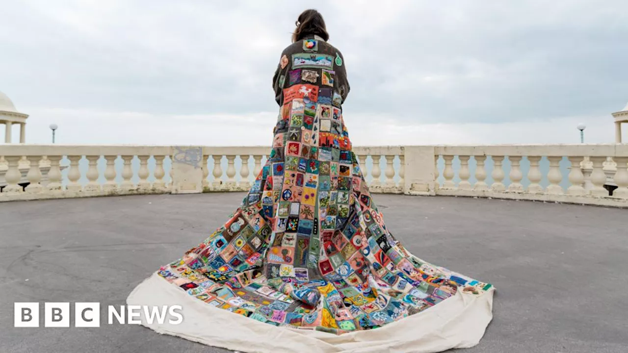 Coat of Hopes goes on display at Bradford Cathedral